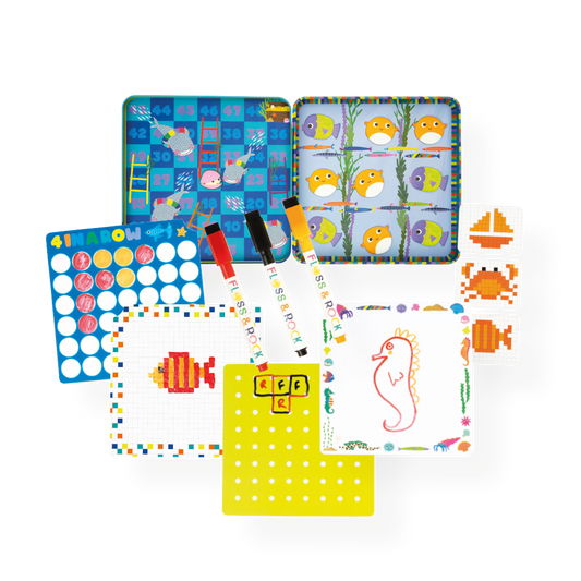 Magnetic Fun & Games Tin - Ocean