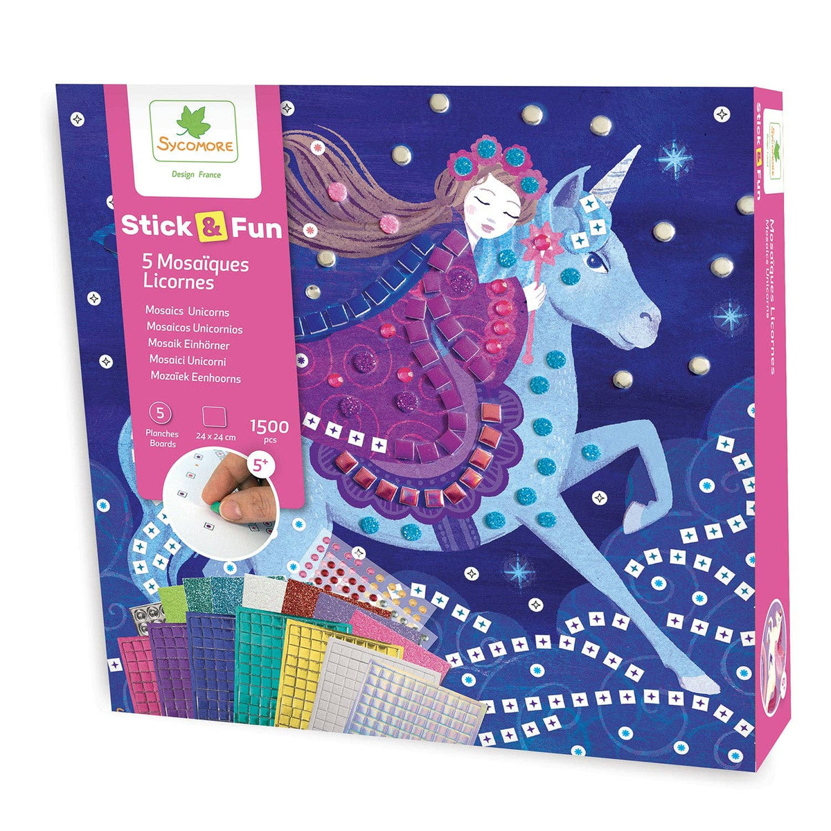 Stick'N Fun - Mosaics Unicorns