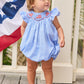 Smocked Bishop Bubble - Flags