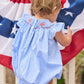 Smocked Bishop Bubble - Flags