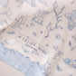 Muslin Swaddle, Blue Toile De Jouy