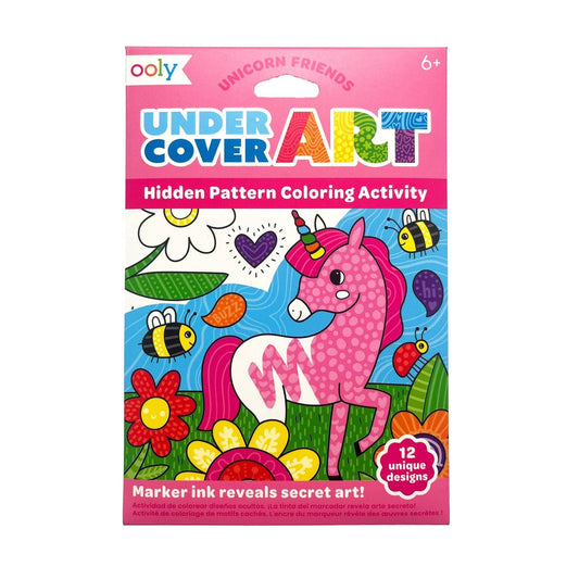 Undercover Art Hidden Patterns Coloring, Unicorn Friends