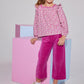 Adams Top - Roland Floral Fuscia