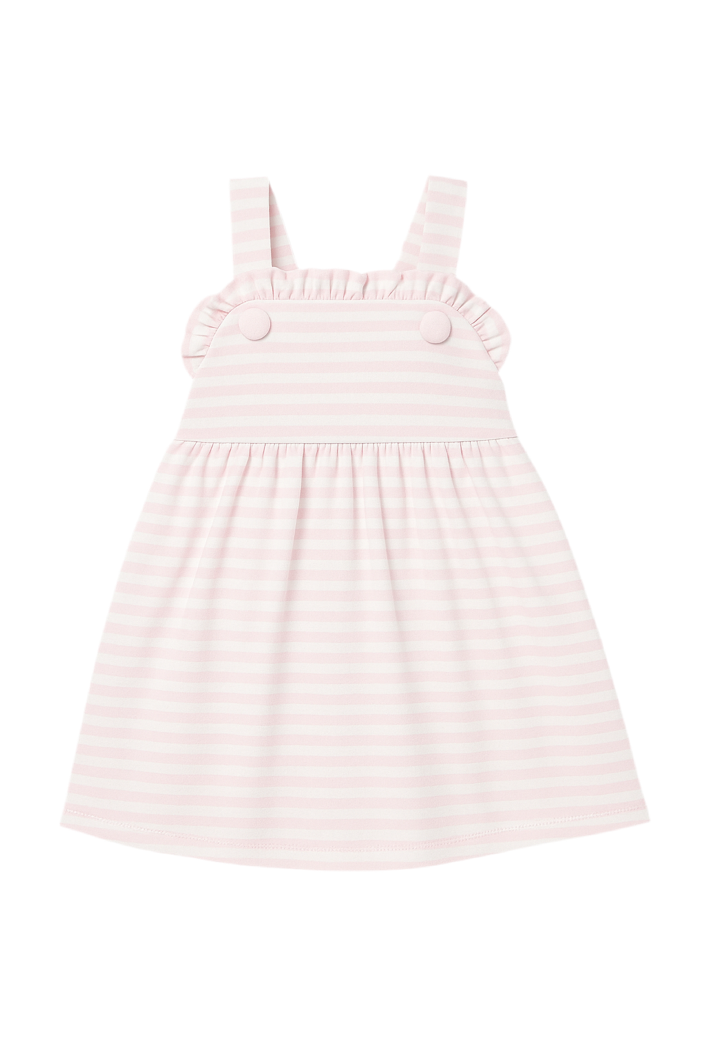 Vivien Sundress, Pink Stripe Knit