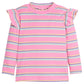 Sadie Top - Bubblegum Stripe