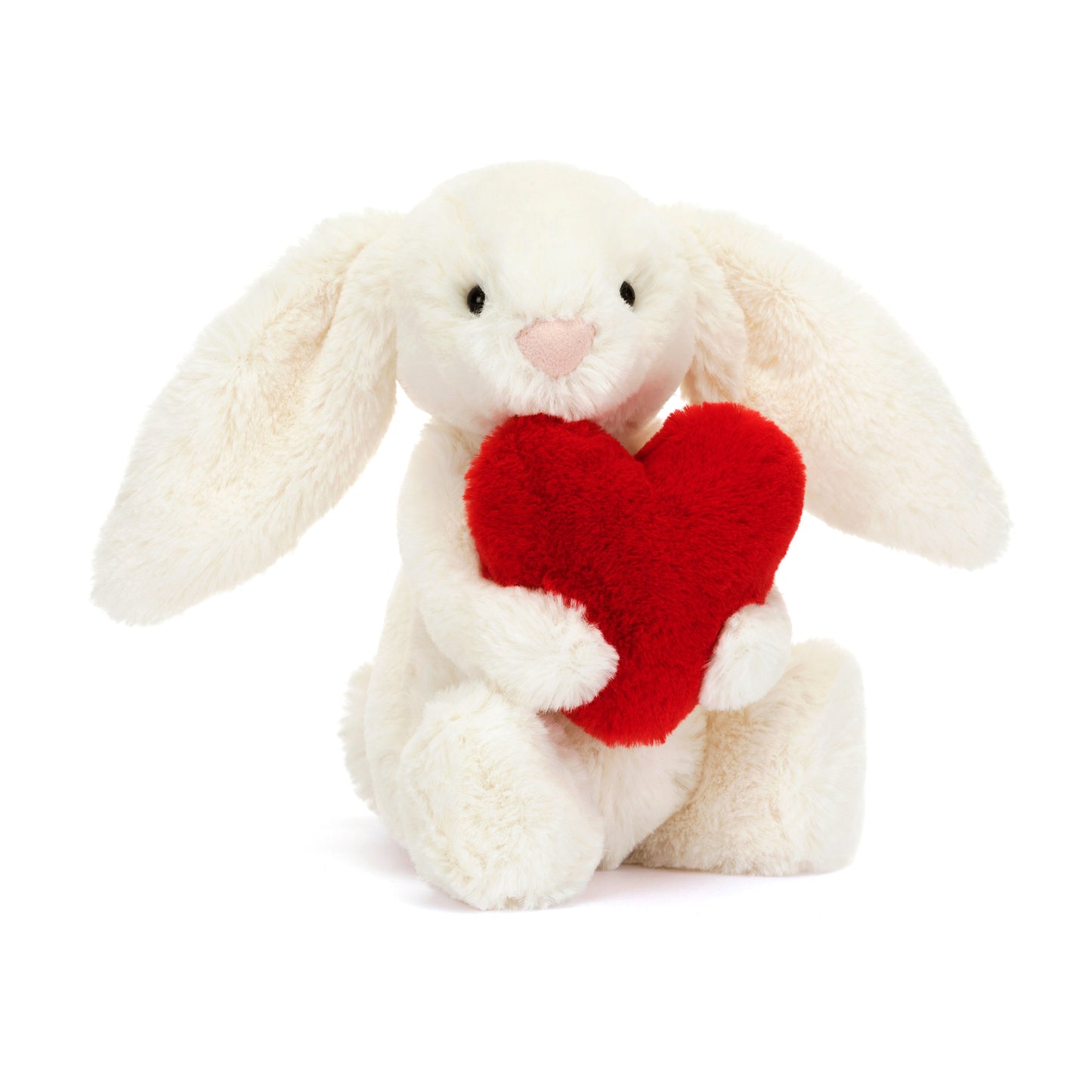 Bashful Red Love Heart Bunny Little