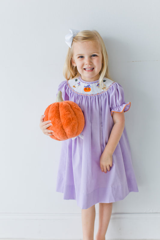 Emma Ghost Halloween Friends Bishop Dress
