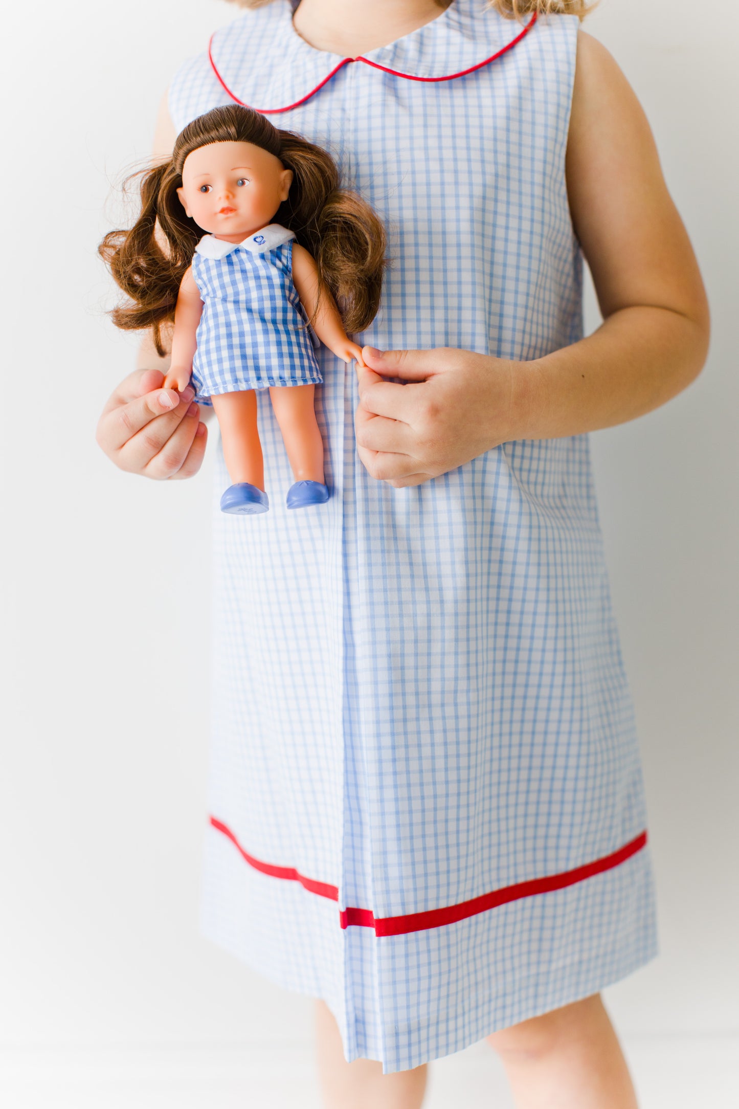 Sienna Blue Check Dress