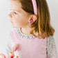 Boutique Heart Jewel Clip On Earrings