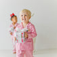 Boy's Striped Merry Little Bear Pajamas