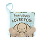 Bashful Bunny Loves You Fabric Book