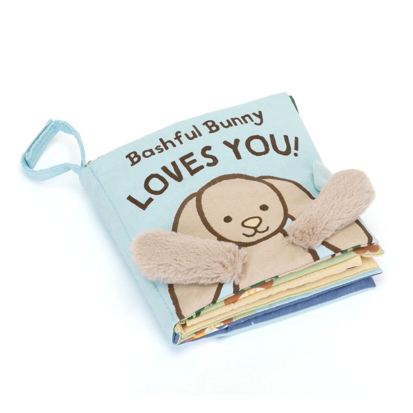 Bashful Bunny Loves You Fabric Book