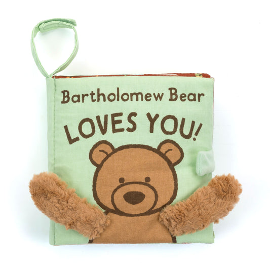 Bartholomew Bear Loves You Fabric Book