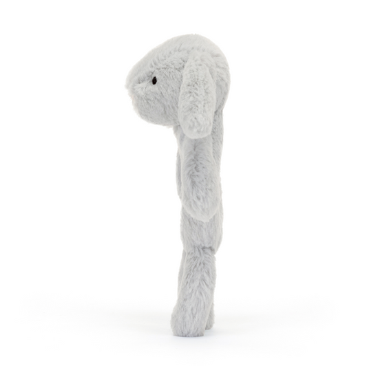 Bashful Bunny Grey Ring Rattle 2024