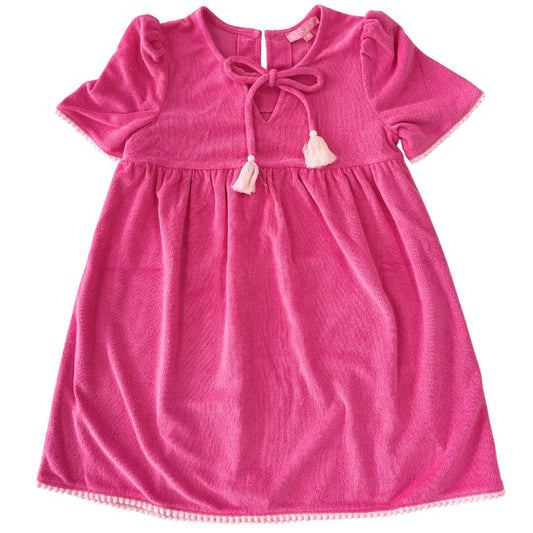 Riviera Dress - Hot Pink Terry