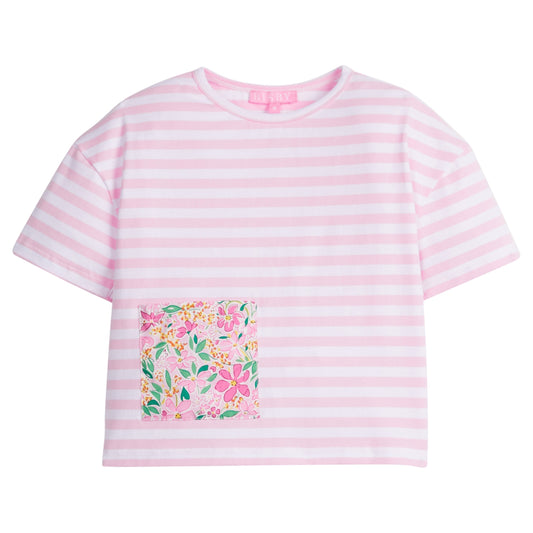 Boxy Tee - Frangipani Pink