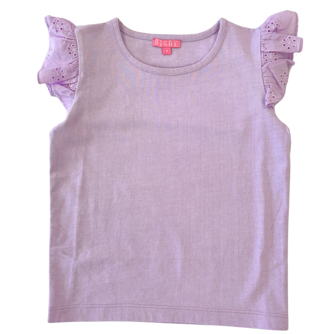 Eyelet Tank - Lilac