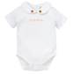 Short Sleeve Onesie, Round Collar