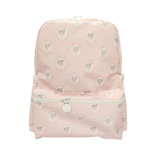 Backpacker, Floral Medallion Pink