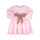Blissful Band Long Sleeve Dress, Palmer Pink & Autumn Meadow Floral