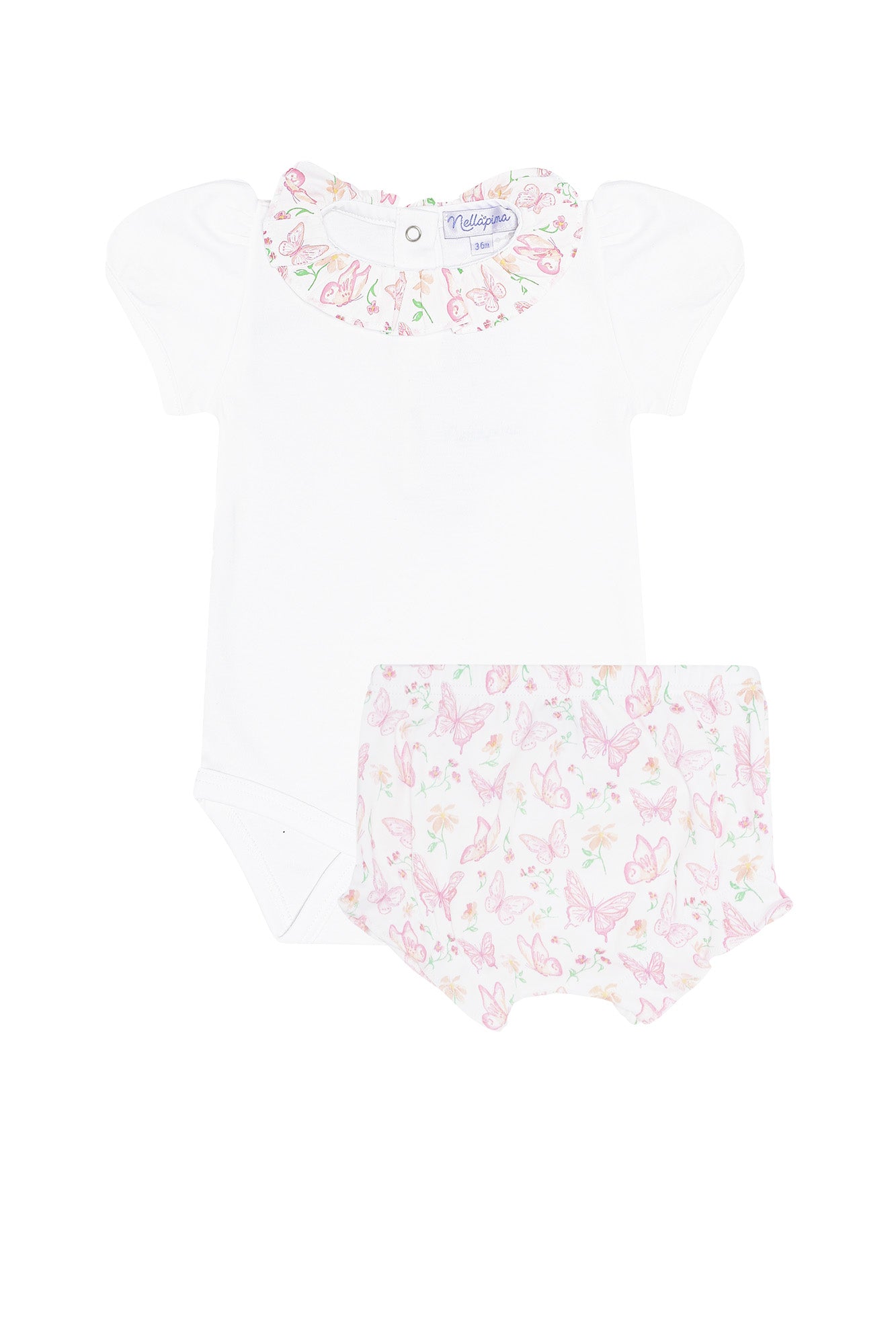 Butterflies Print Onesie Set