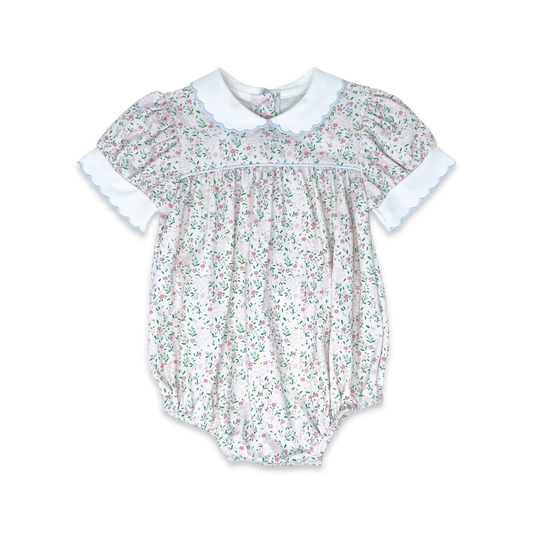 Memory Making Belle Bunny Floral Short Sleeve Bubble
