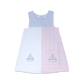 Sailboat Pocket Jumper Seersucker Dress