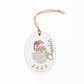 Ornament, Pink Santa
