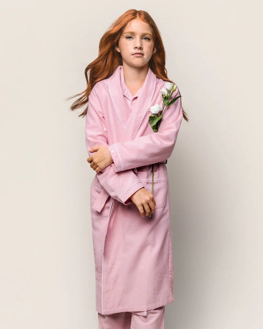 Children's Pink Flannel Robe