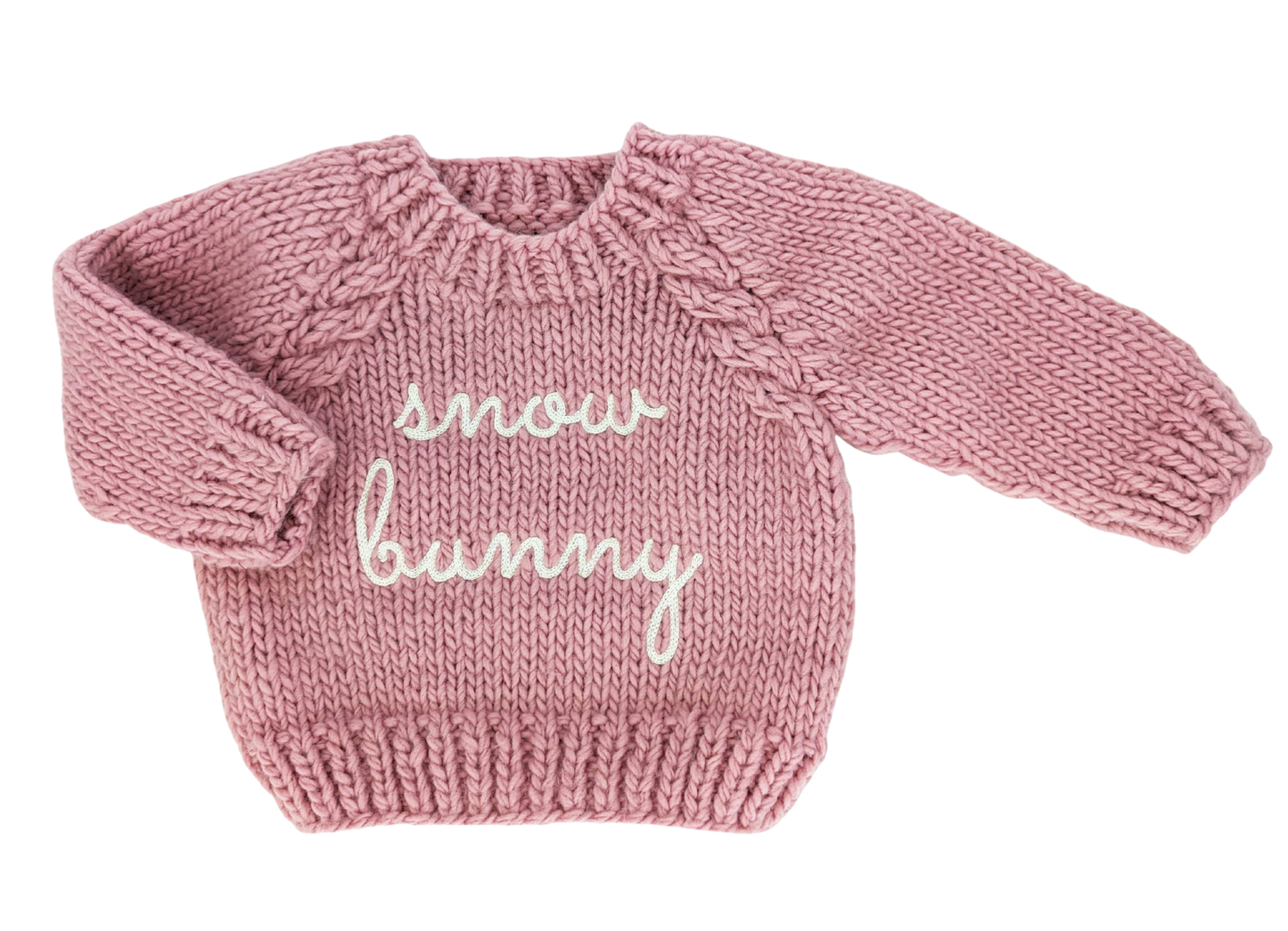Snow Bunny Rosy Crew Neck Sweater
