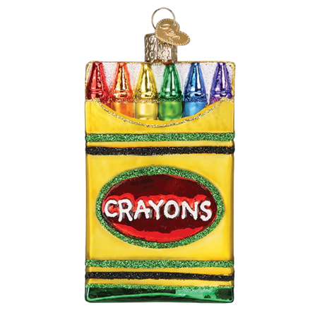 Ornament, Box of Crayons