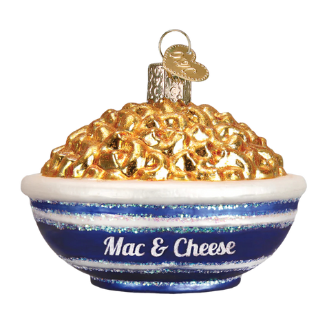 Ornament, Bowl Of Mac & Cheese
