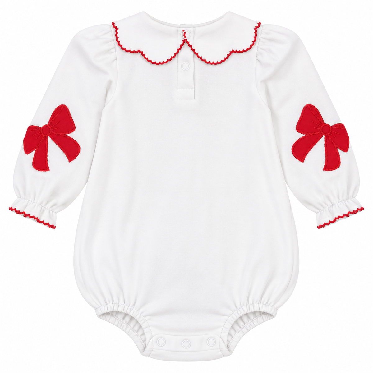 Tammy Bubble with Red White Knit