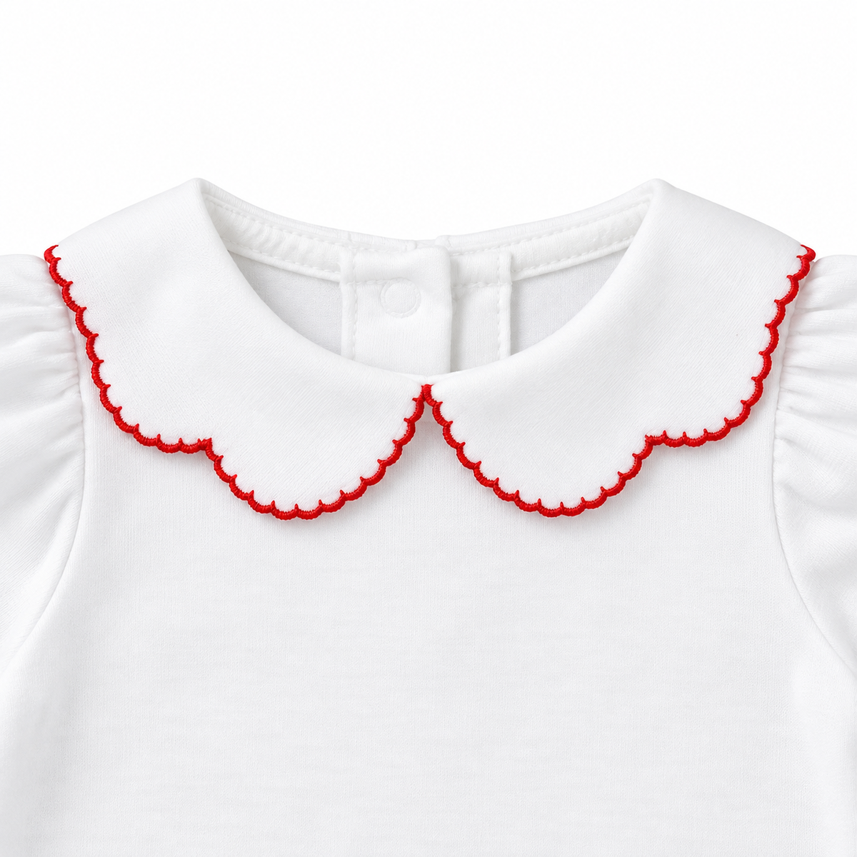 Tammy Bubble with Red White Knit