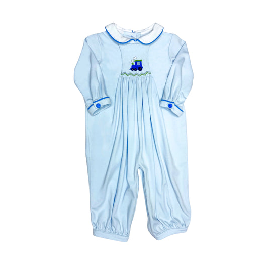 Choo Choo Silas Bubble, Light Blue Knit
