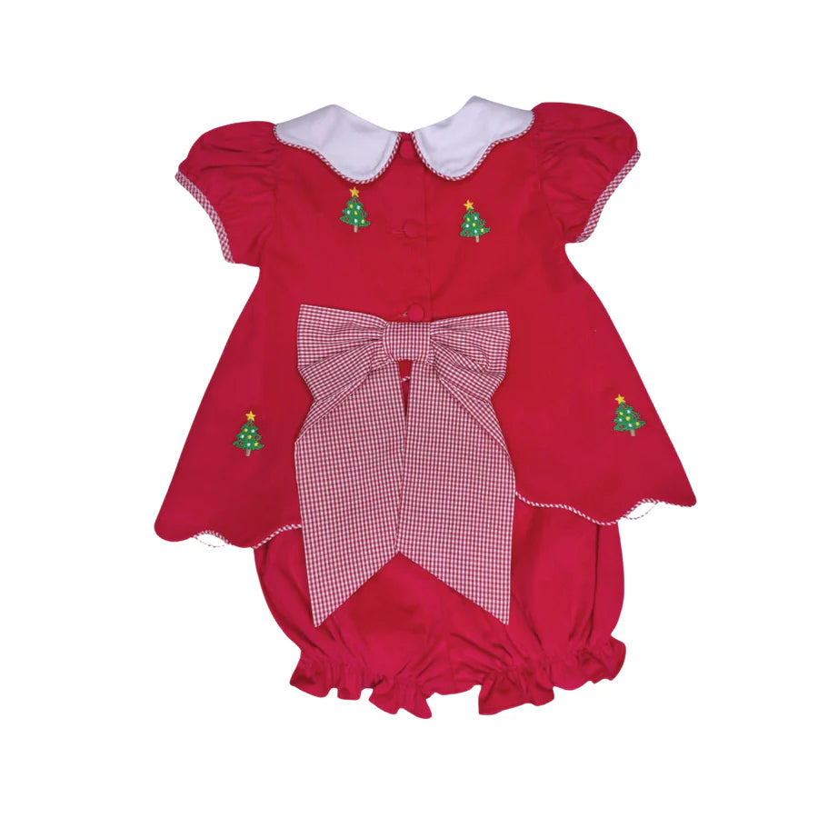 Christmas Tree Sundae Set, Red Cord