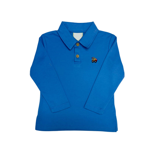 Construction Ian Polo, Periwinkle Knit