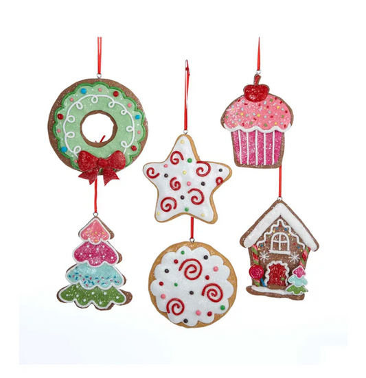 Ornament, Claydough Gingersnap Cookies (sold individually)