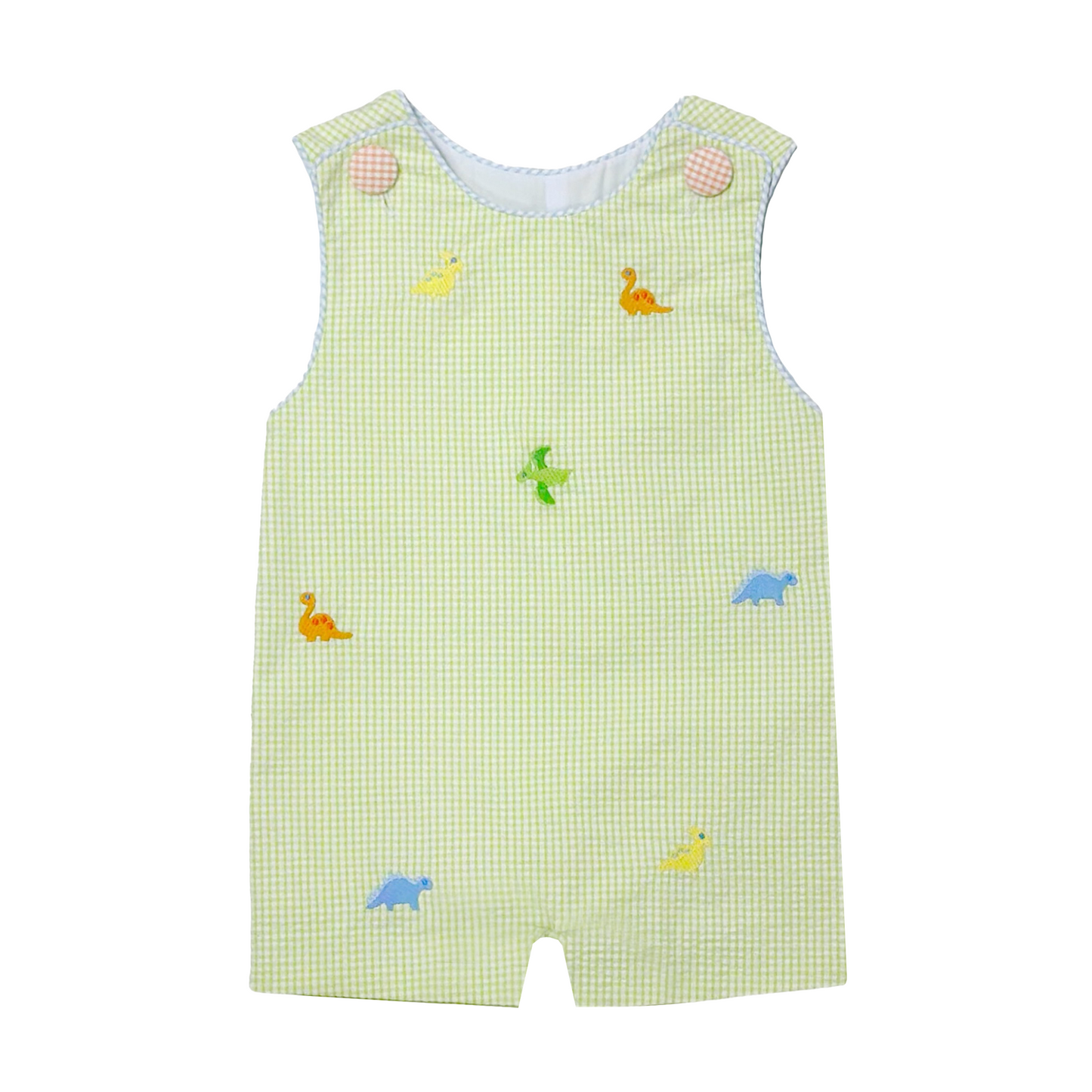 Dino Ashton Shortall, Lime Green Mini Seersucker