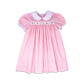 Kinley Honeycomb Pink Short Sleeve Dress