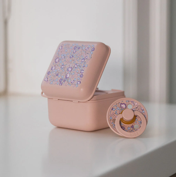 Pacifier Box - Eloise Blush Liberty