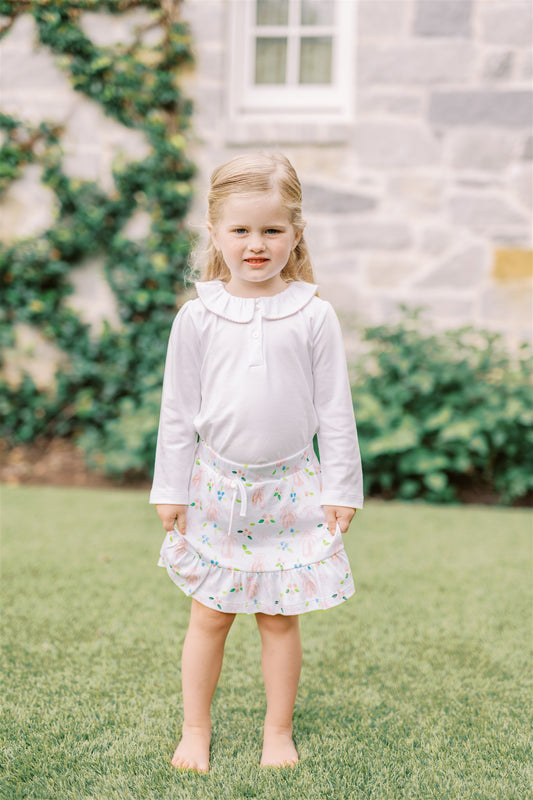 En Point Ruffle Skirt