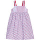 Evie Dress - Patriotic Plaid