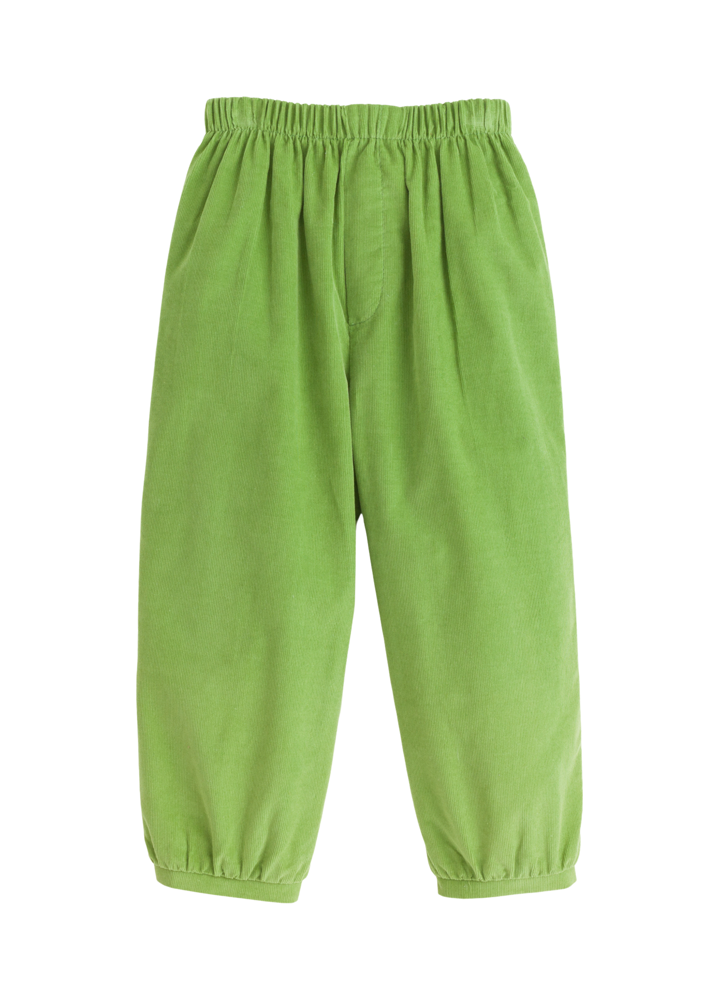 Sage Green Corduroy Banded Pull On Pant