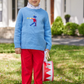 Boy's Banded Pants, Red Corduroy