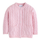 Classic Cashmere Blend Cardigan, Lt Pink