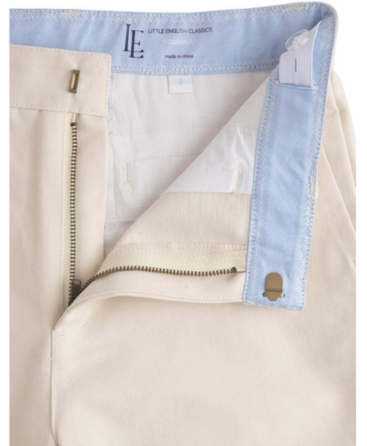 Boy's Classic Pants, Breeze Blue Twill