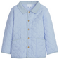 Classic Quilted Jacket, Light Blue