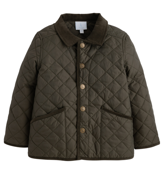 Classic Quilted Jacket, Olive