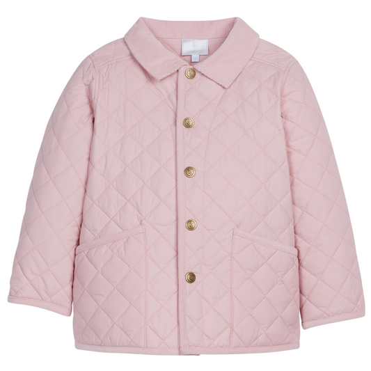 Classic Quilted Jacket, Light Pink